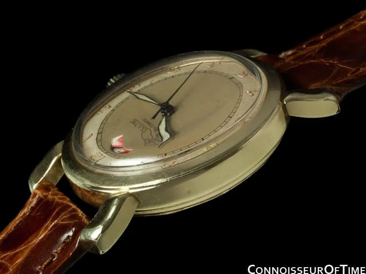 1952 Jaeger-LeCoultre Vintage Mens Powermatic Watch - 10K Gold Filled