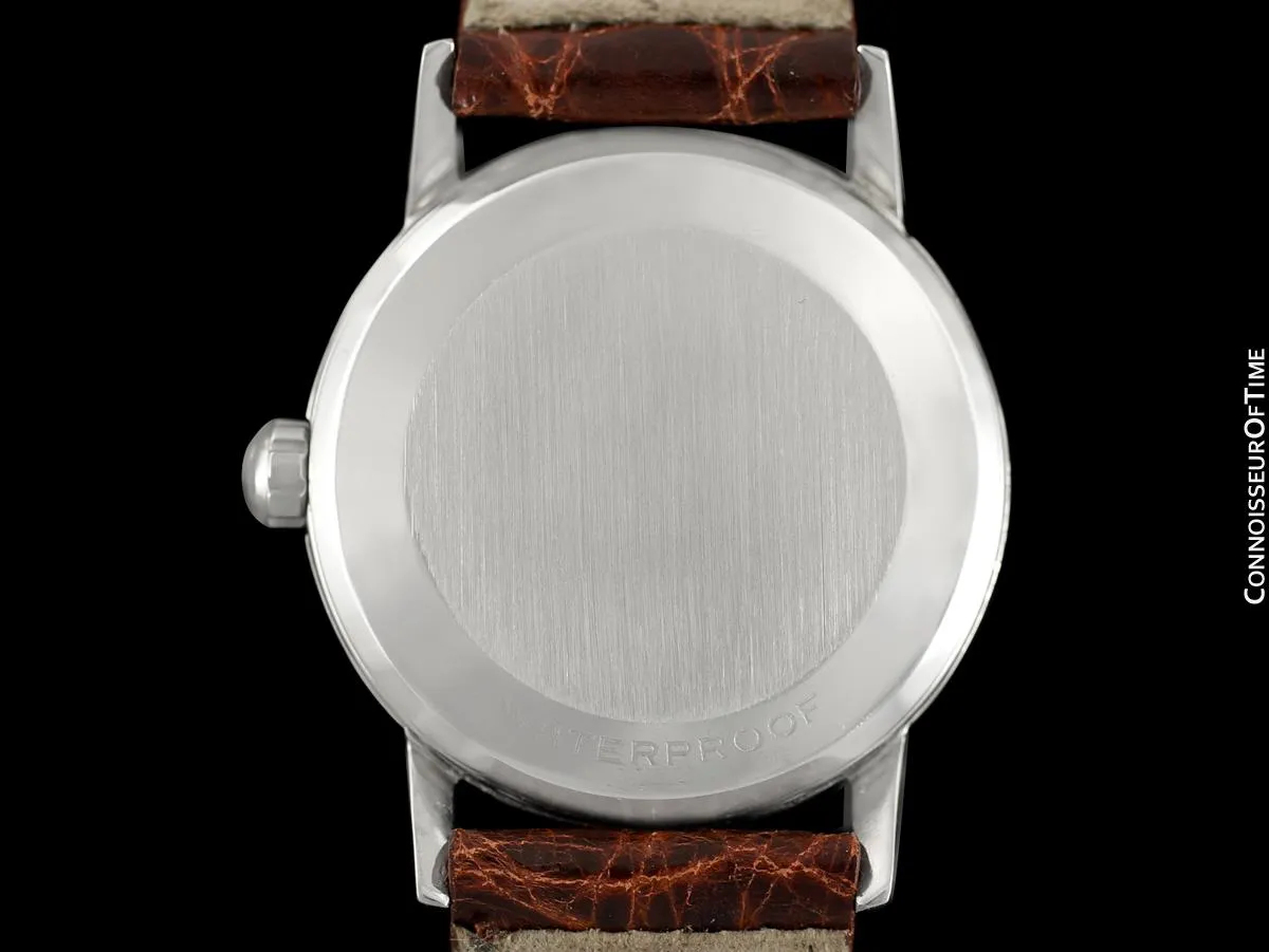 1958 Omega Seamaster Mens Unisex Vintage Automatic Watch - Stainless Steel
