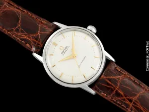 1958 Omega Seamaster Mens Unisex Vintage Automatic Watch - Stainless Steel
