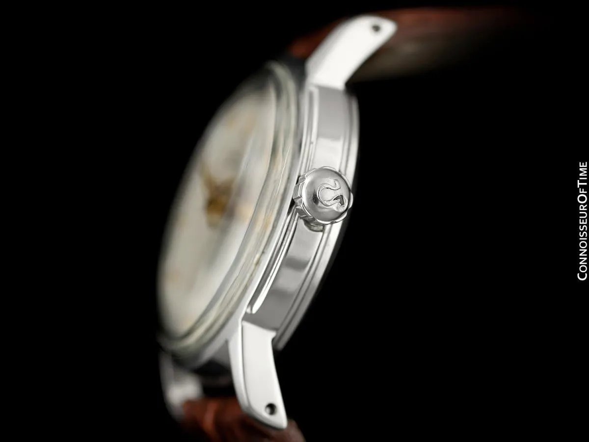 1958 Omega Seamaster Mens Unisex Vintage Automatic Watch - Stainless Steel