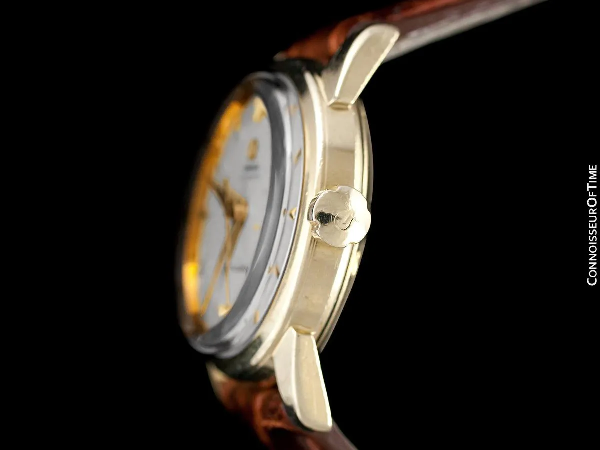 1959 Omega Vintage Midsize Mens 31.5mm Seamaster, Automatic - 14K Gold Filled