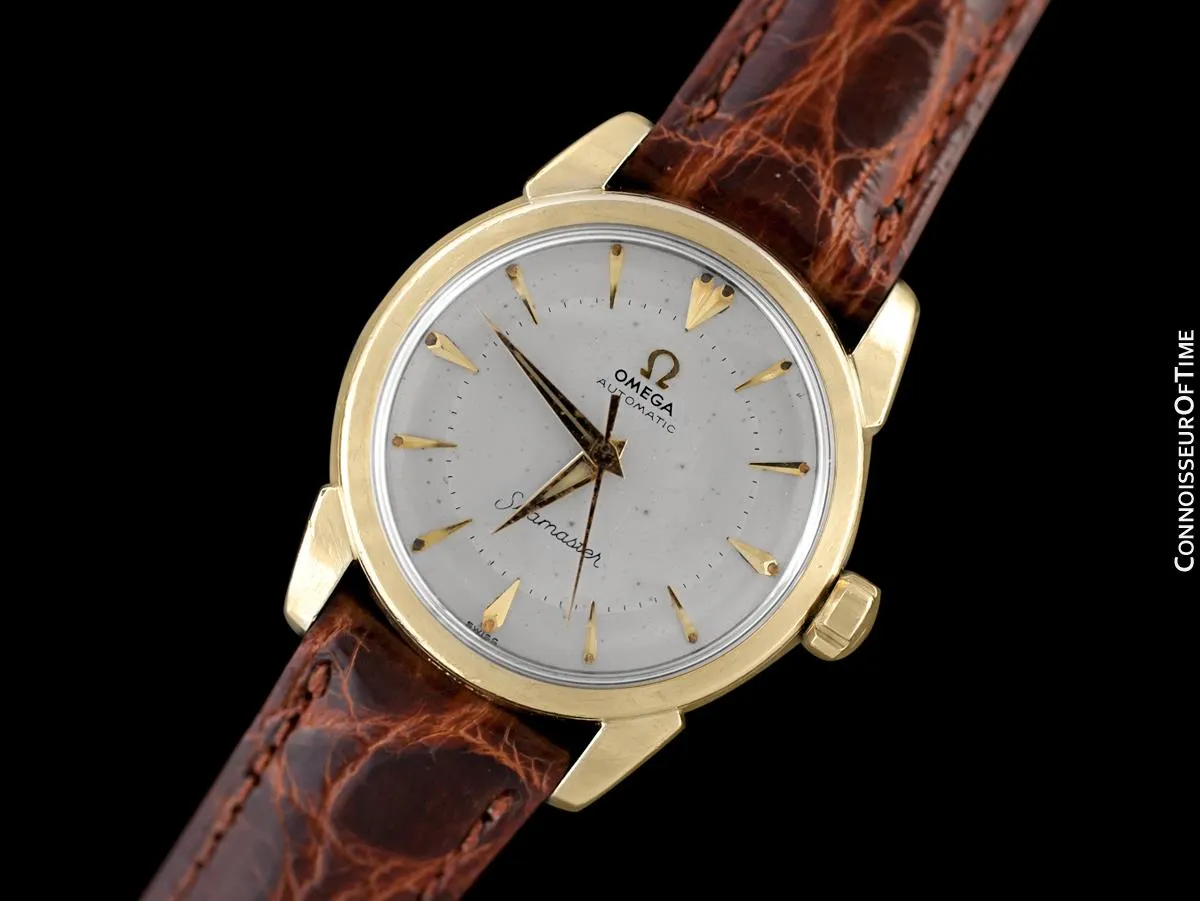1959 Omega Vintage Midsize Mens 31.5mm Seamaster, Automatic - 14K Gold Filled
