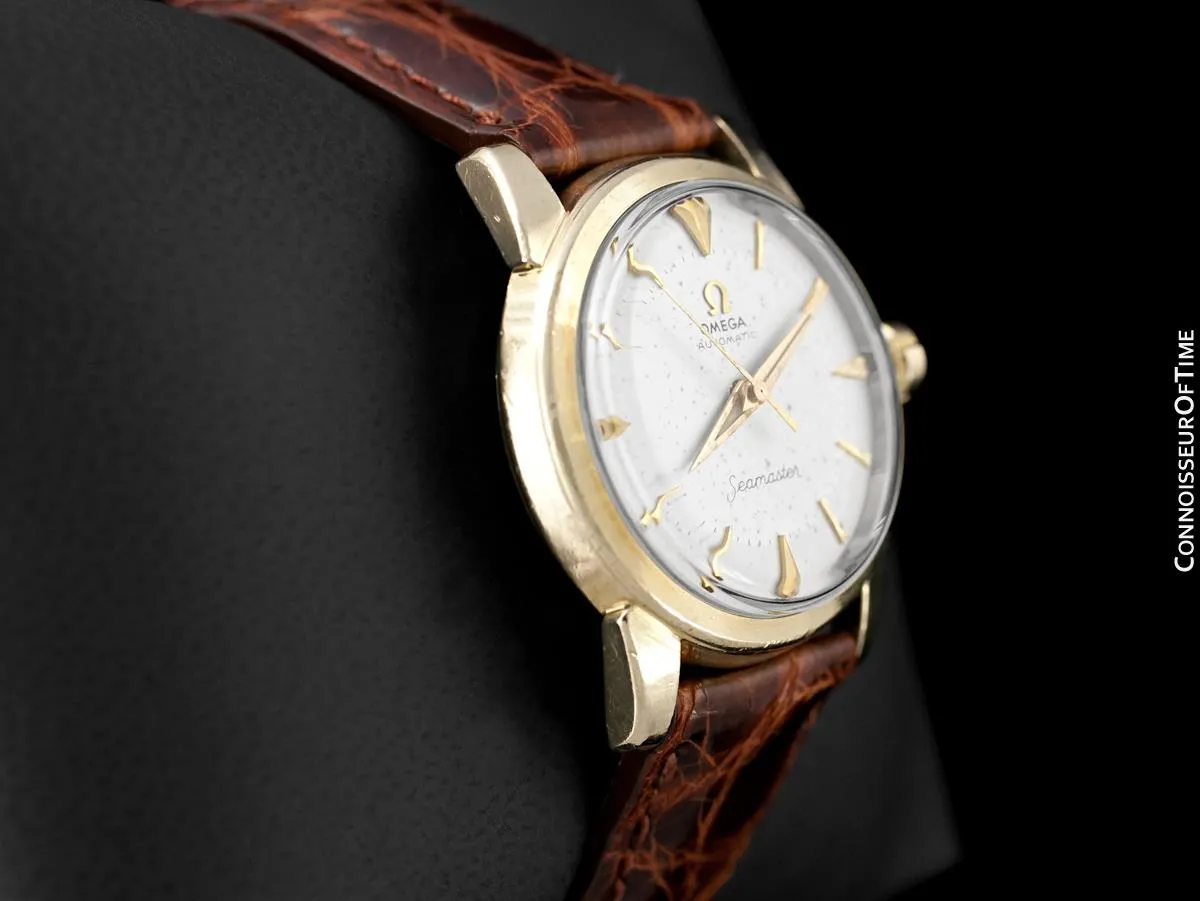 1959 Omega Vintage Midsize Mens 31.5mm Seamaster, Automatic - 14K Gold Filled