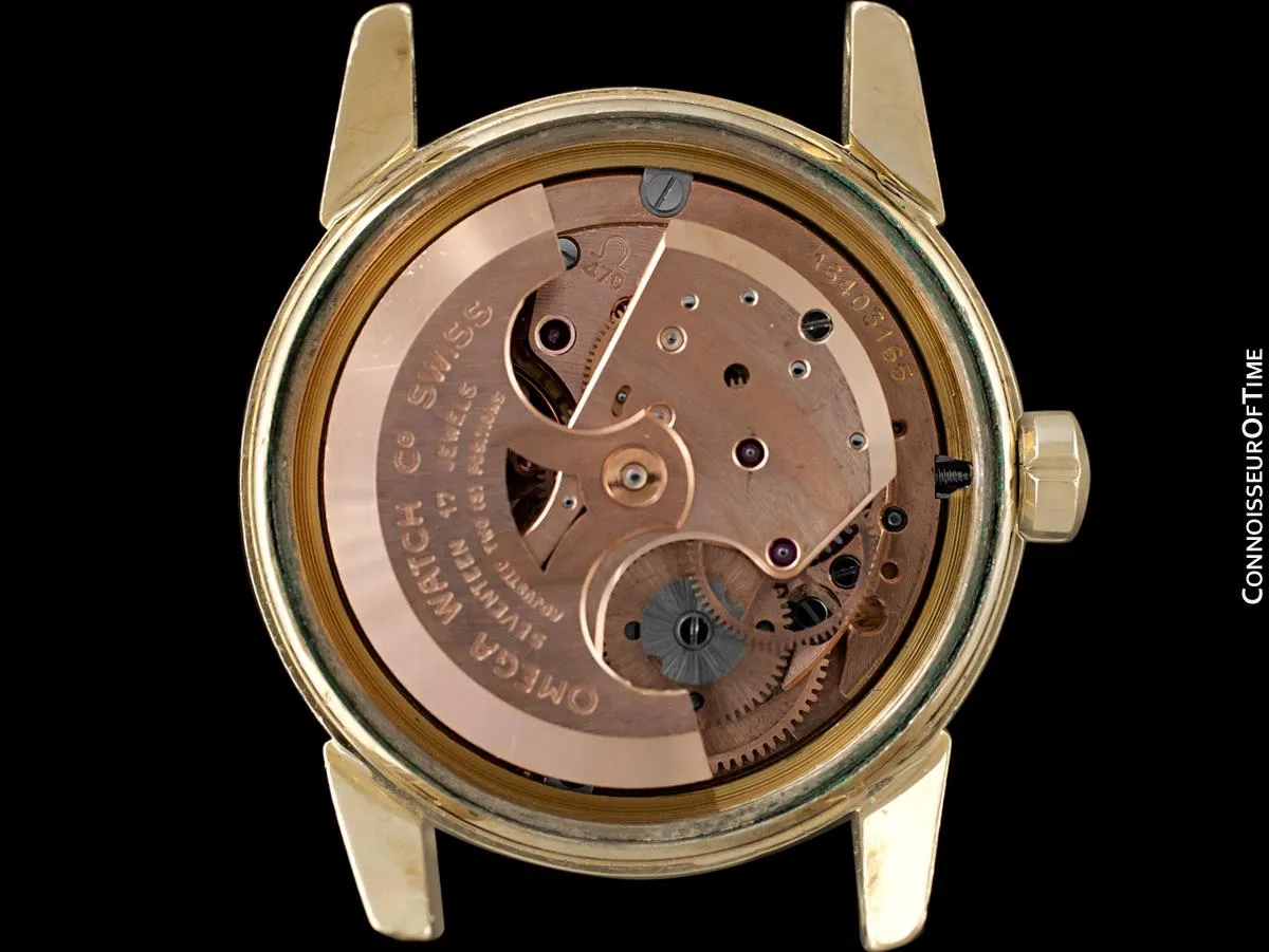 1959 Omega Vintage Midsize Mens 31.5mm Seamaster, Automatic - 14K Gold Filled