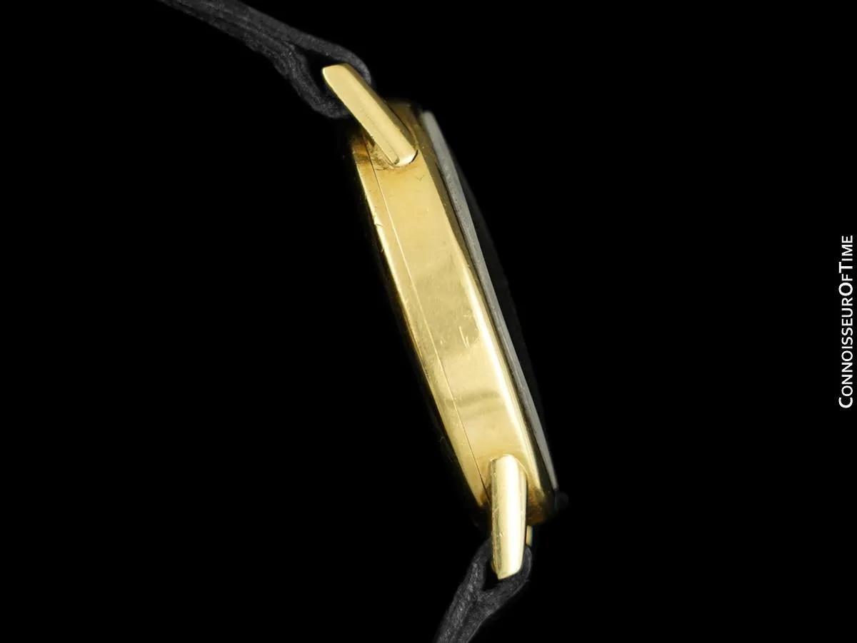 1960's Asprey Baume & Mercier Vintage 18K Gold Watch - OWNED & WORN BY JERRY LEWIS