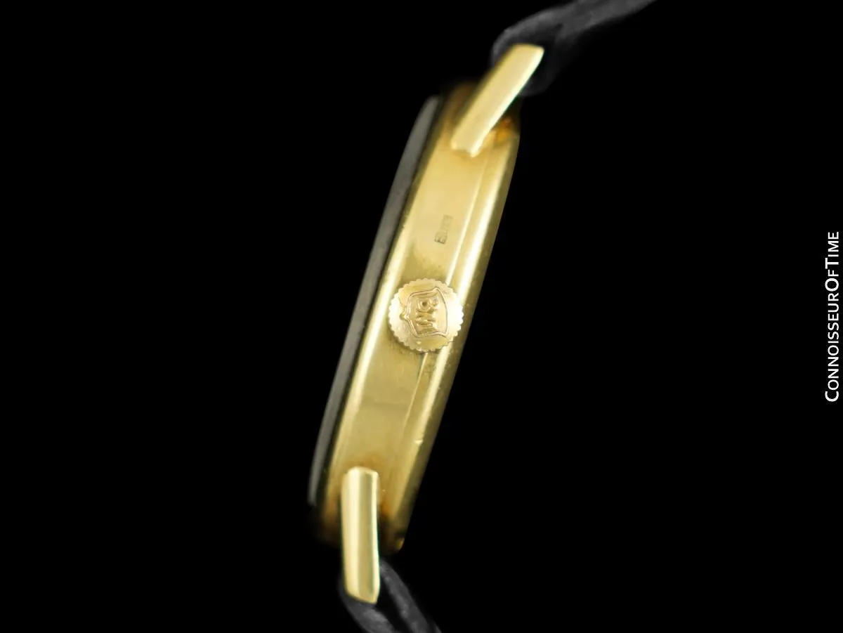 1960's Asprey Baume & Mercier Vintage 18K Gold Watch - OWNED & WORN BY JERRY LEWIS