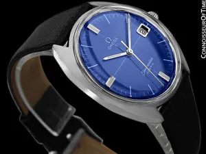 1960's Omega Vintage Mens Seamaster Cosmic Retro Handwound Watch - Stainless Steel