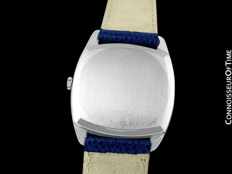 1960's Universal Geneve White Shadow Microtor Watch, Automatic - Stainless Steel