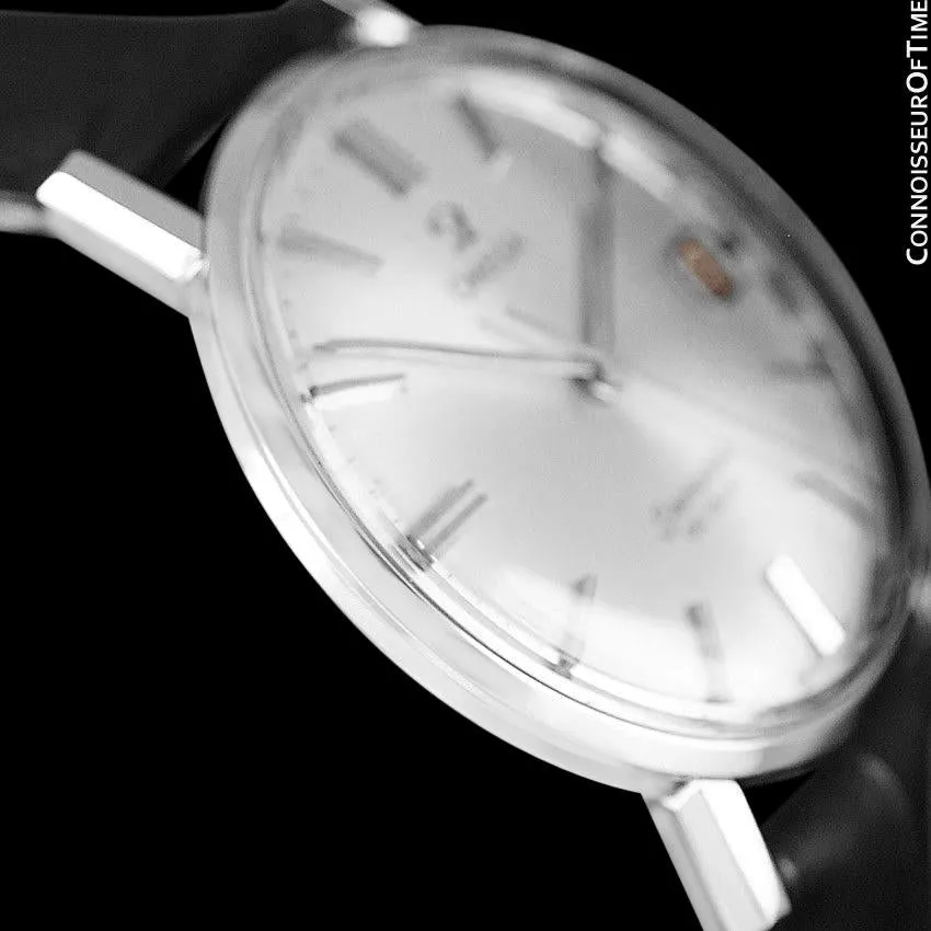 1961 Omega Seamaster Vintage Mens Handwound Watch with Date - Stainless Steel