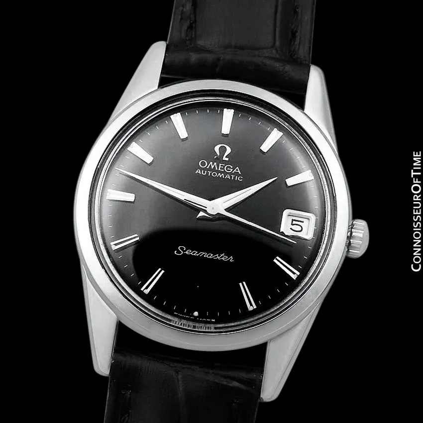 1962 Omega Seamaster Mens Vintage Watch with 562 Movement, Automatic, Date - Stainless Steel