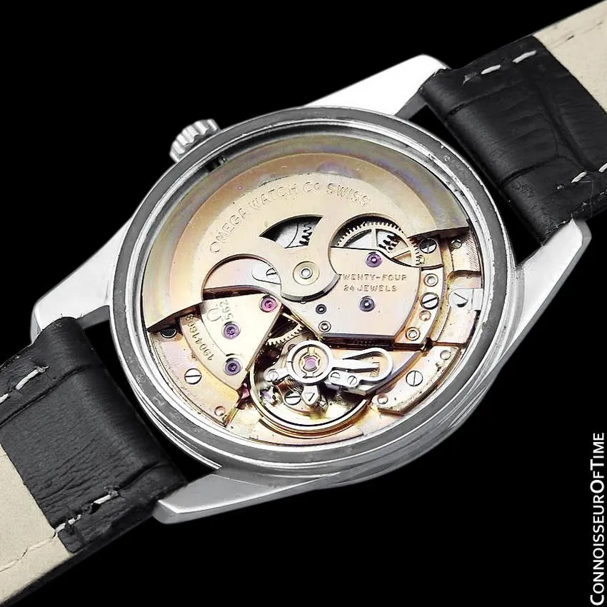 1962 Omega Seamaster Mens Vintage Watch with 562 Movement, Automatic, Date - Stainless Steel