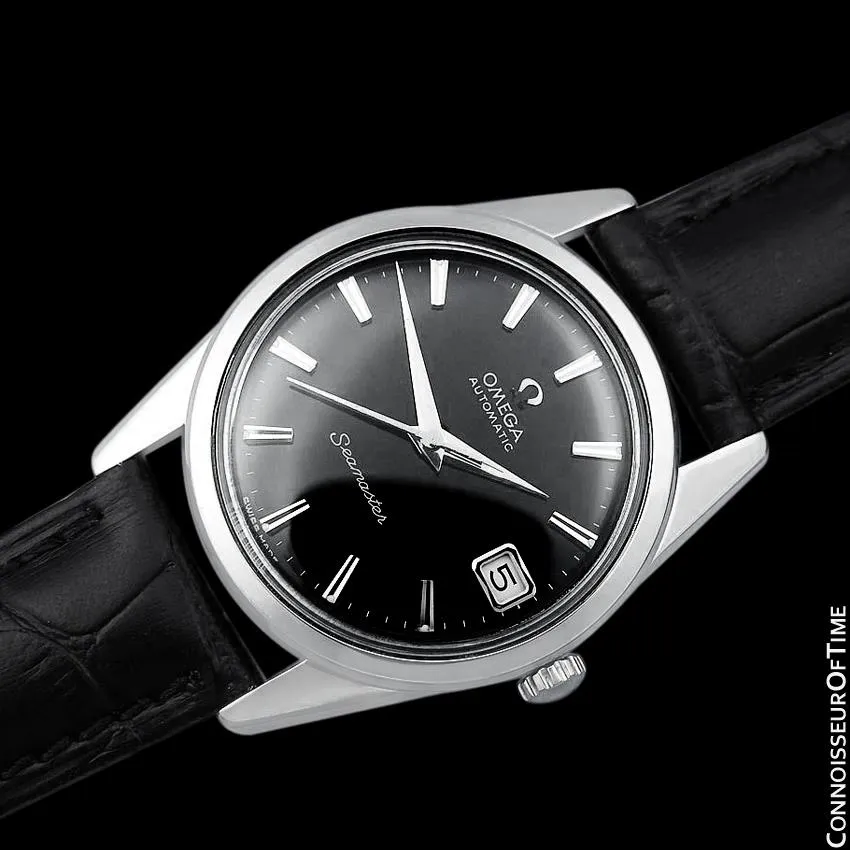 1962 Omega Seamaster Mens Vintage Watch with 562 Movement, Automatic, Date - Stainless Steel