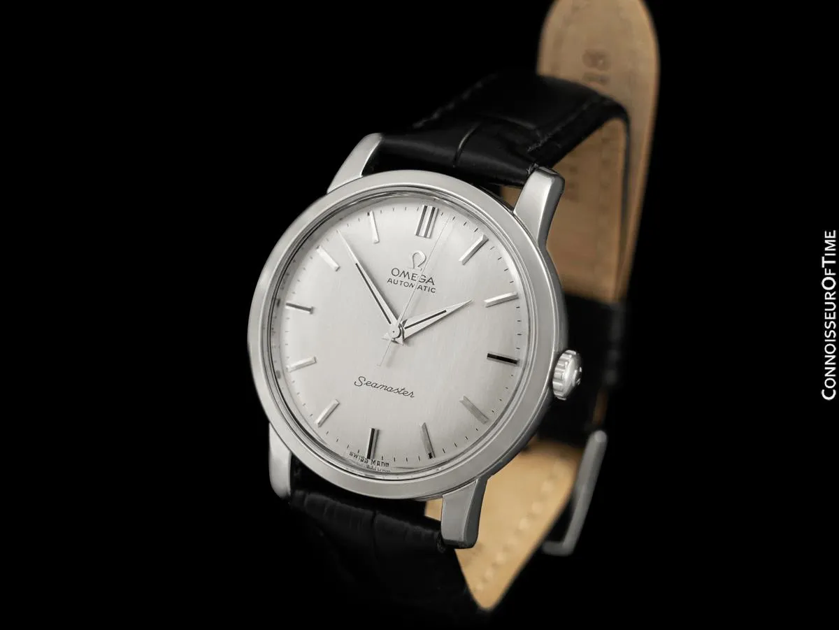 1964 Omega Seamaster Mens Vintage Large Size Watch with 552 Movement, Automatic, Date - Stainless Steel