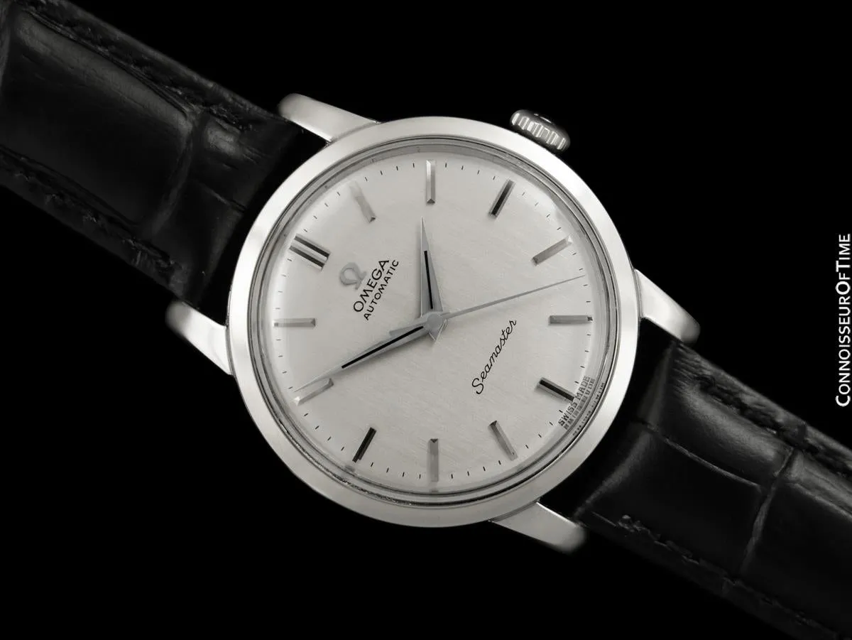 1964 Omega Seamaster Mens Vintage Large Size Watch with 552 Movement, Automatic, Date - Stainless Steel