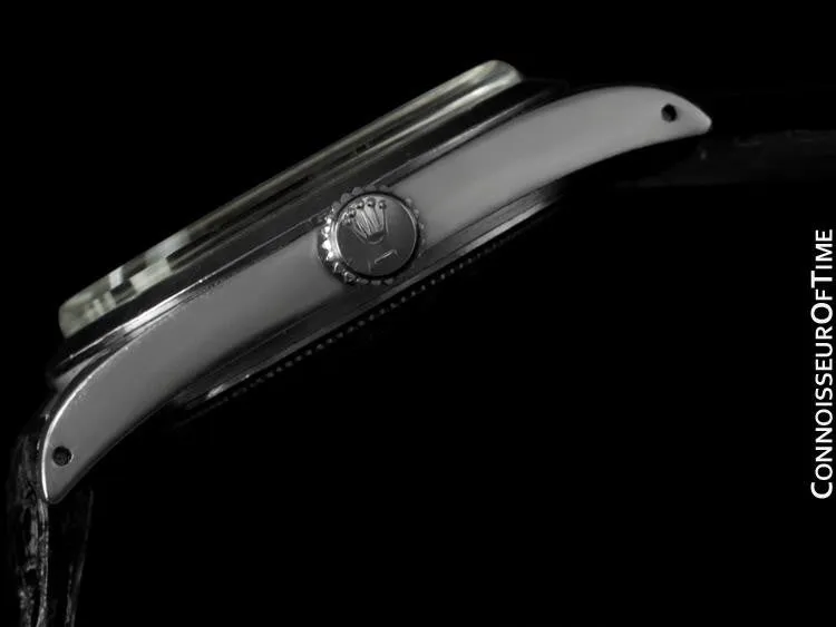 1964 Rolex Tudor Oyster Prince, Ref. 7963, Small Rose Dial, Stainless Steel - Spaceship Markers