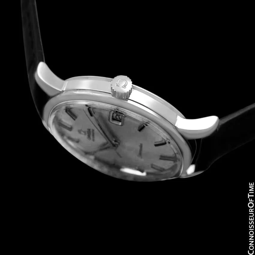 1966 Omega Seamaster Mens Vintage Full Size Watch with 562 Movement, Automatic, Date - Stainless Steel