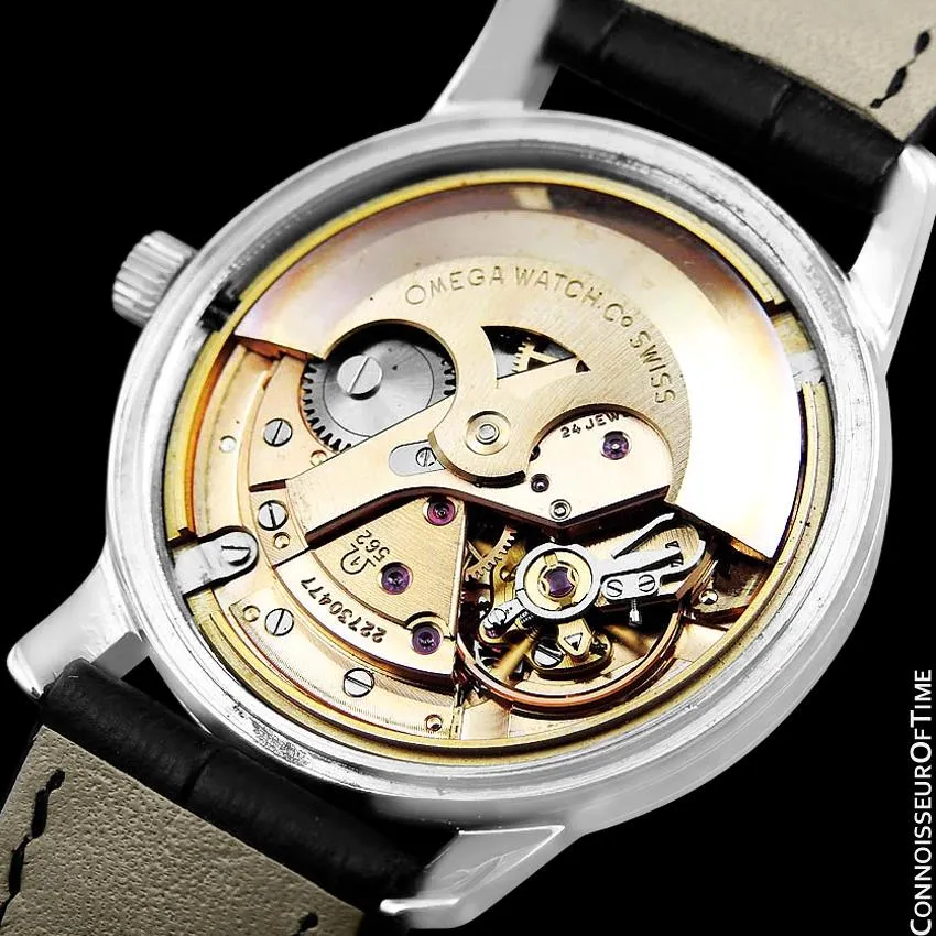1966 Omega Seamaster Mens Vintage Full Size Watch with 562 Movement, Automatic, Date - Stainless Steel