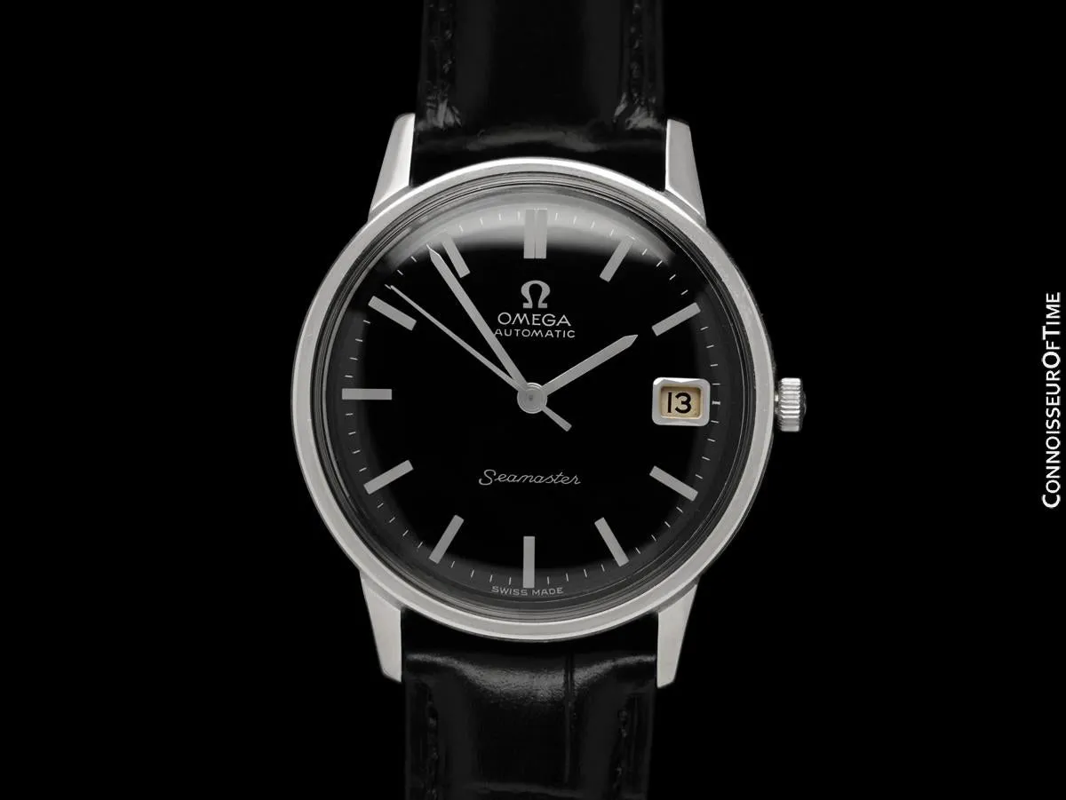 1966 Omega Seamaster Mens Vintage Watch with 562 Movement, Automatic, Date - Stainless Steel