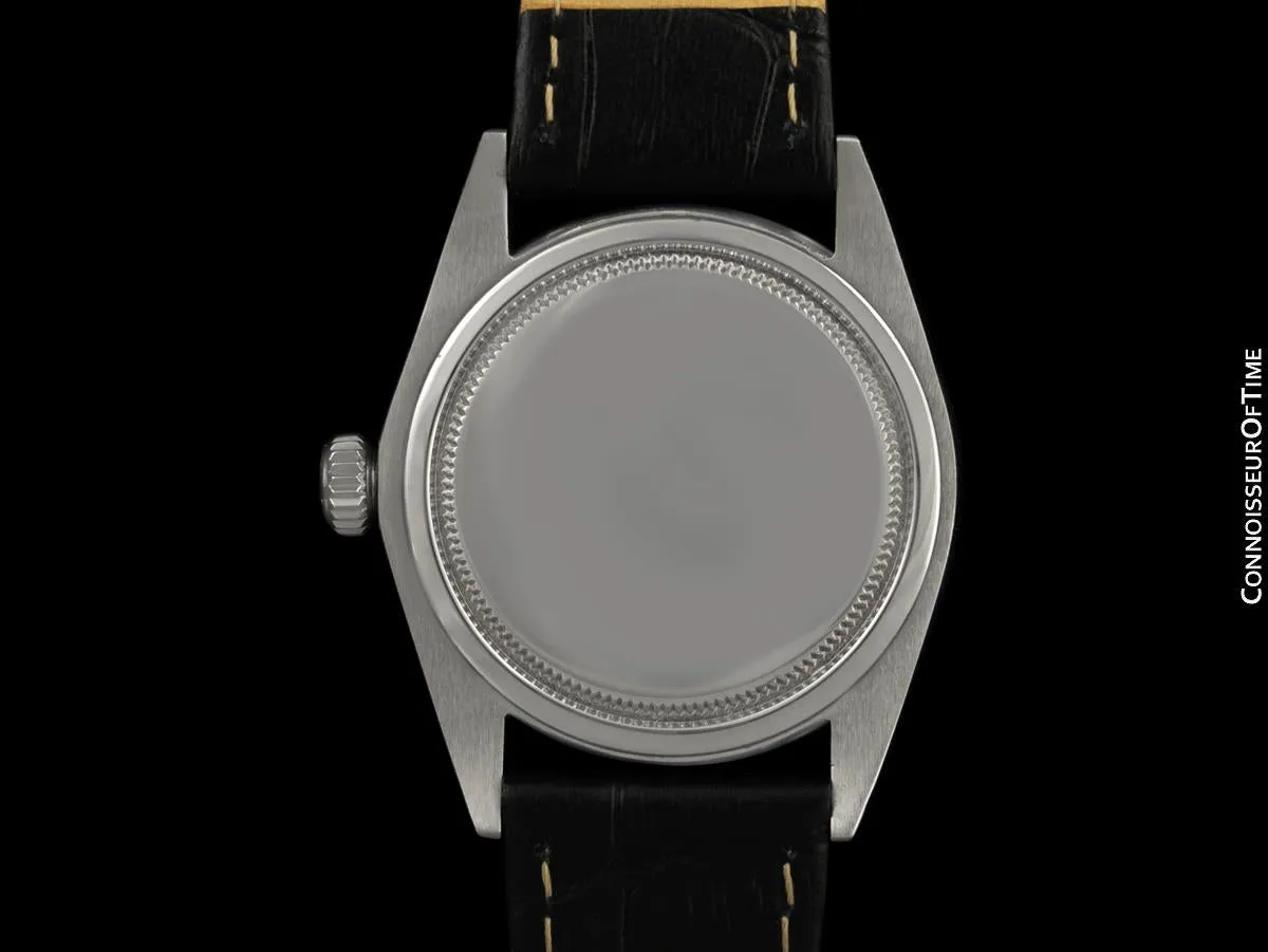 1969 Rolex Oyster Precision Classic Vintage Mens Handwound Watch - Stainless Steel