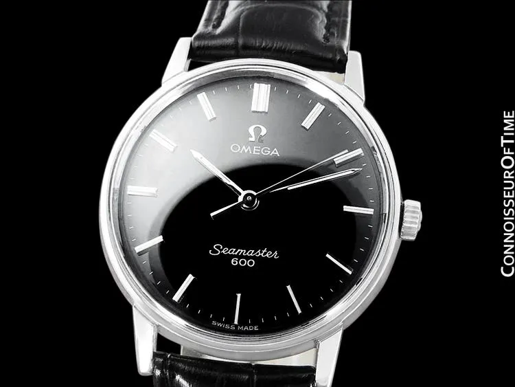1970 Omega Seamaster 600 Vintage Mens Handwound Watch - Stainless Steel