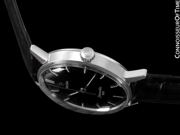 1970 Omega Seamaster 600 Vintage Mens Handwound Watch - Stainless Steel