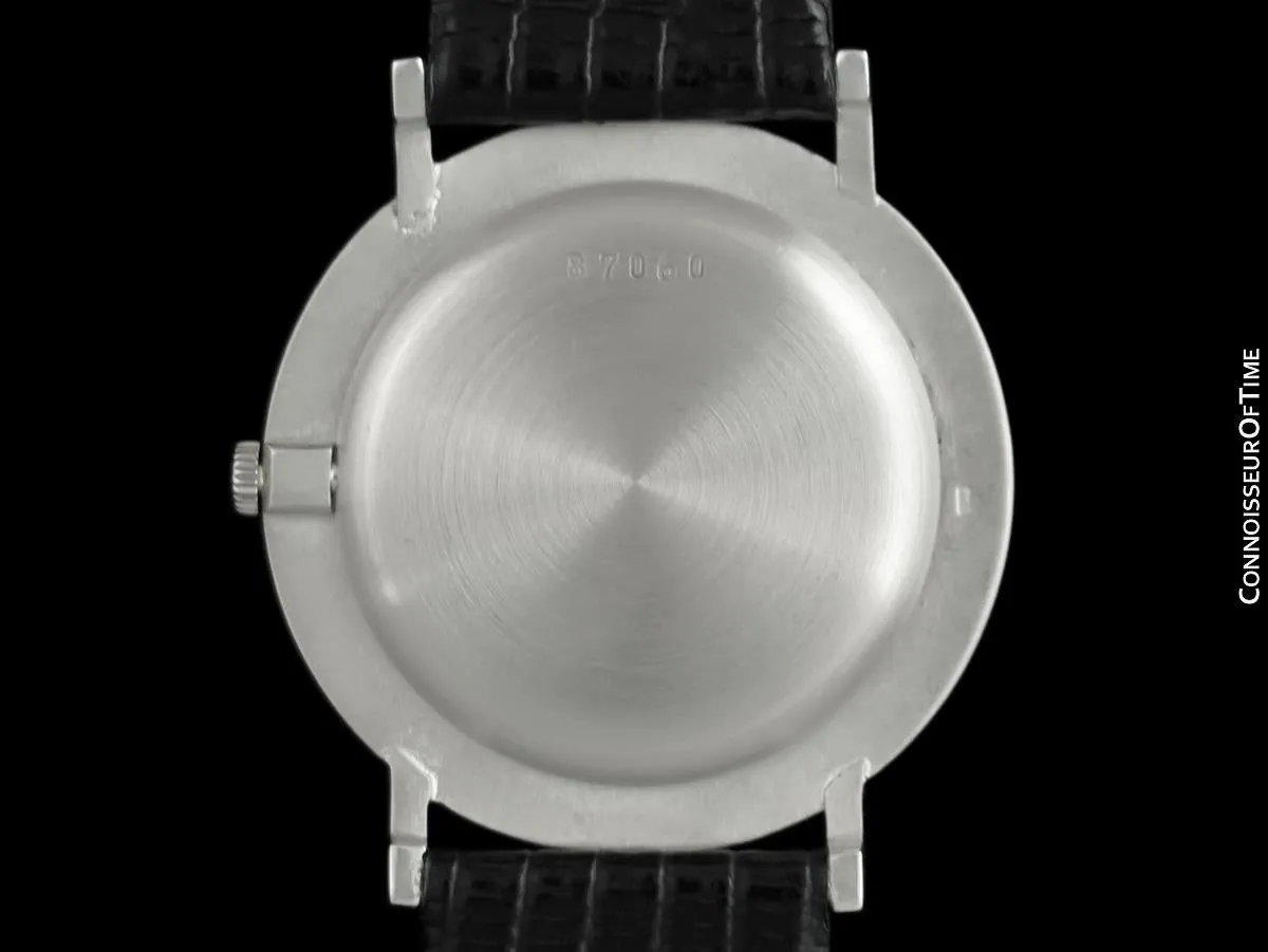 1973 Audemars Piguet Vintage Mens Thin Dress Watch - 18K White Gold