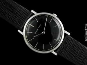 1973 Audemars Piguet Vintage Mens Thin Dress Watch - 18K White Gold