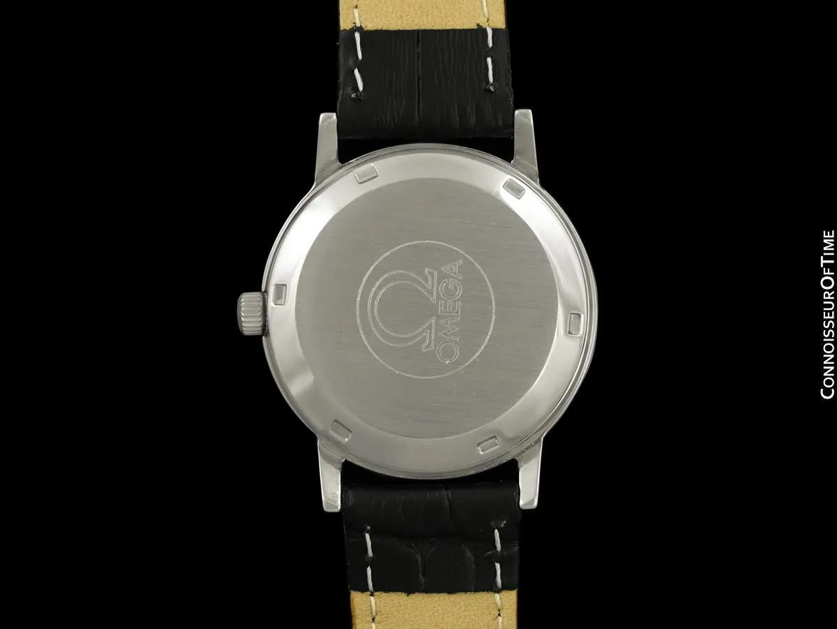 1976 Omega Geneve Vintage Mens Automatic Watch - Stainless Steel
