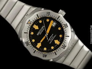 1983 Breitling Superocean "DEEP-SEA" Ref. 81190 Diver's Watch - Stainless Steel