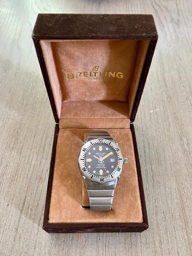 1983 Breitling Superocean "DEEP-SEA" Ref. 81190 Diver's Watch - Stainless Steel