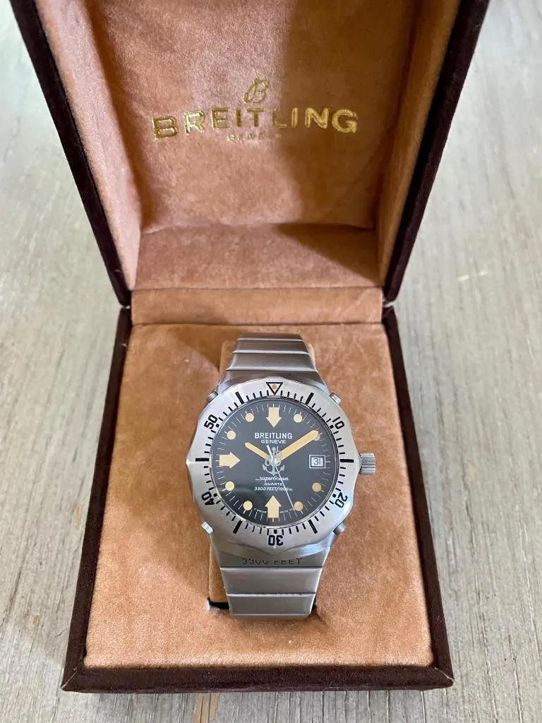 1983 Breitling Superocean "DEEP-SEA" Ref. 81190 Diver's Watch - Stainless Steel