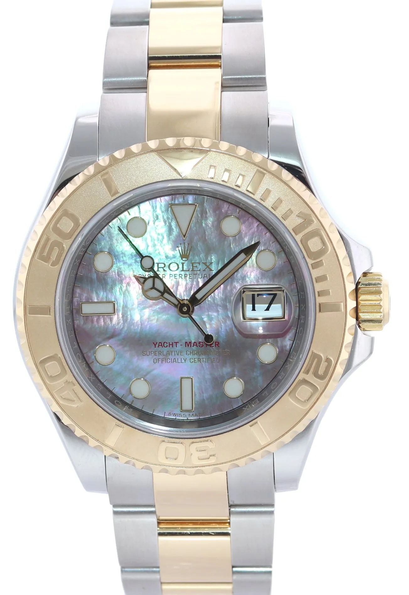 2014 FACTORY MOP Rolex Yacht-Master 18k Gold & Steel Two Tone 16623 Watch Box