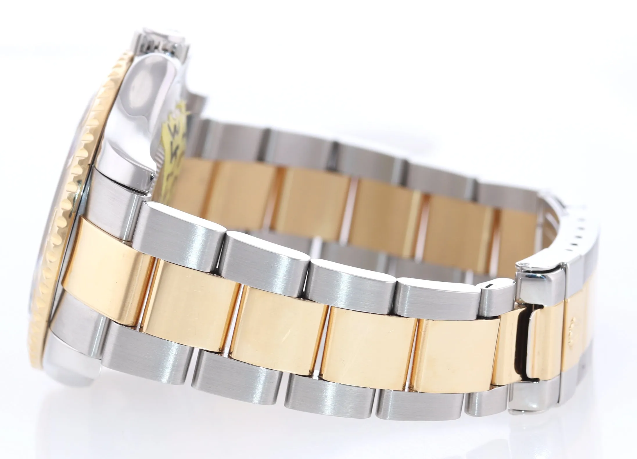 2015 PAPERS Rolex Yacht-Master Dark Mother of Pearl Two Tone 16623 Watch Box