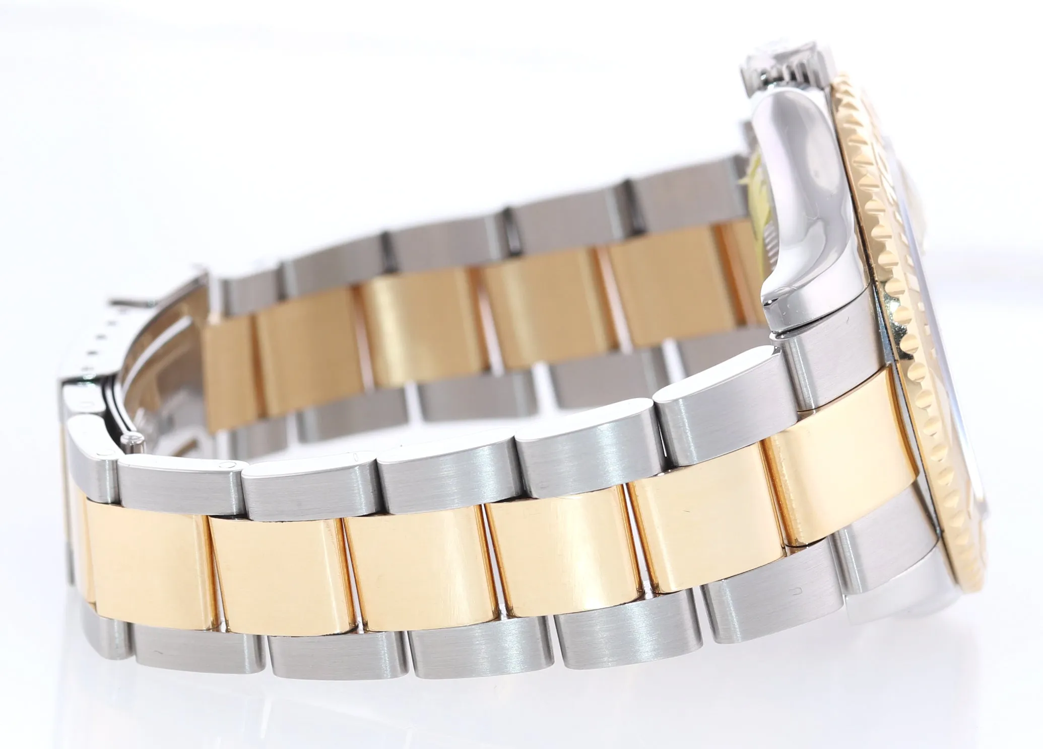 2015 PAPERS Rolex Yacht-Master Dark Mother of Pearl Two Tone 16623 Watch Box