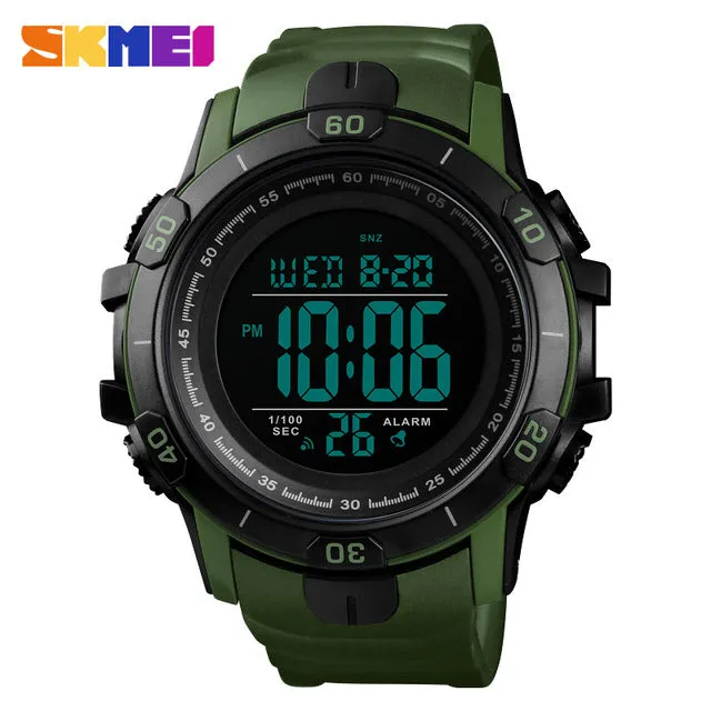 2019 New SKMEI Mens Sports Watches Fashion Outdoor Waterproof Digital Watch Men Military Wristwatches Hot Relogio Masculino