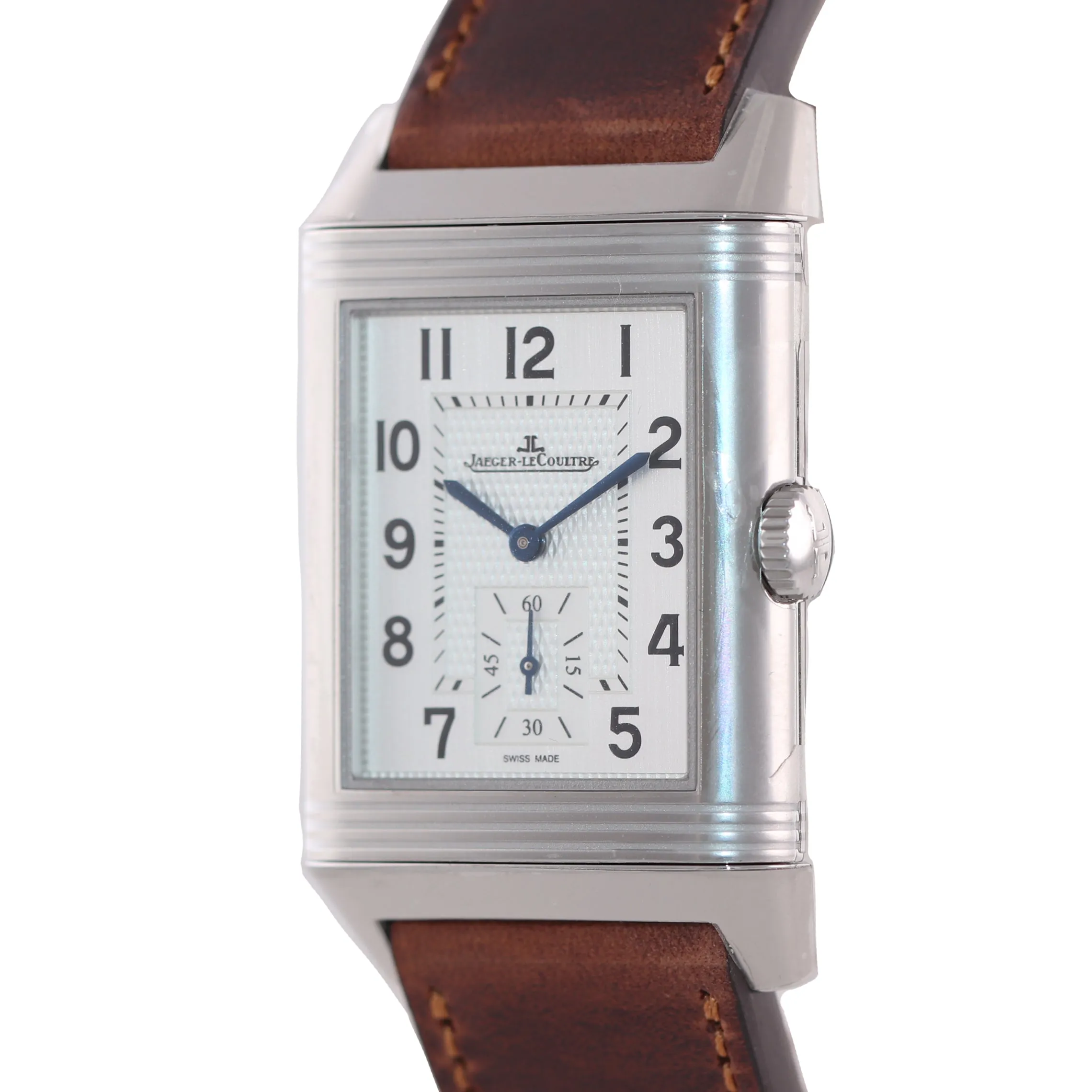 2020 NEW Jaeger LeCoultre JLC Reverso Classic Large Duoface Q3848422 Steel Watch