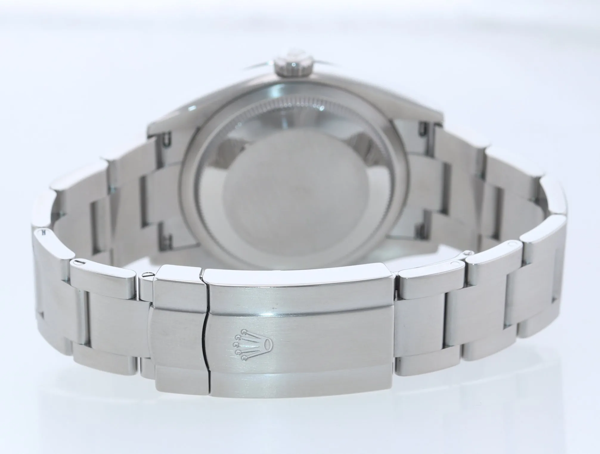 2020 PAPERS rolex Oyster Perpetual 36mm Steel Blue Stick Watch 126000 Box