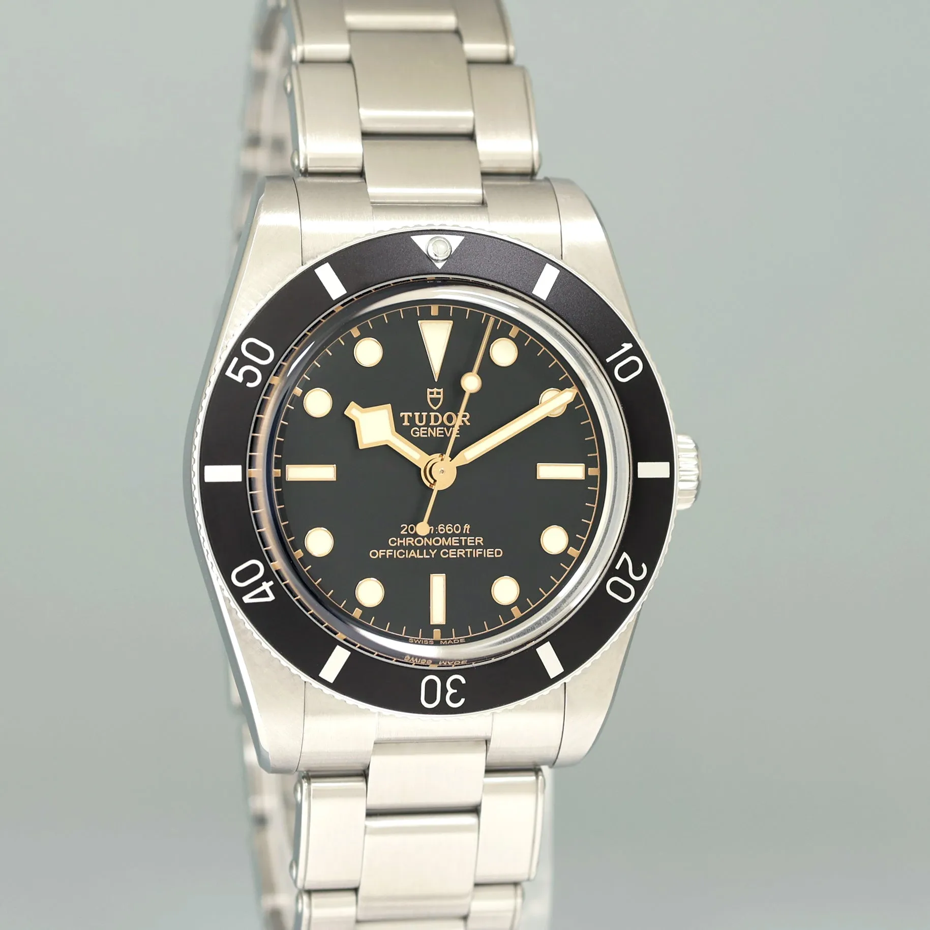 2023 NEW PAPERS Tudor Black Bay 54 Steel 37mm 79000N Black Dive Watch Box