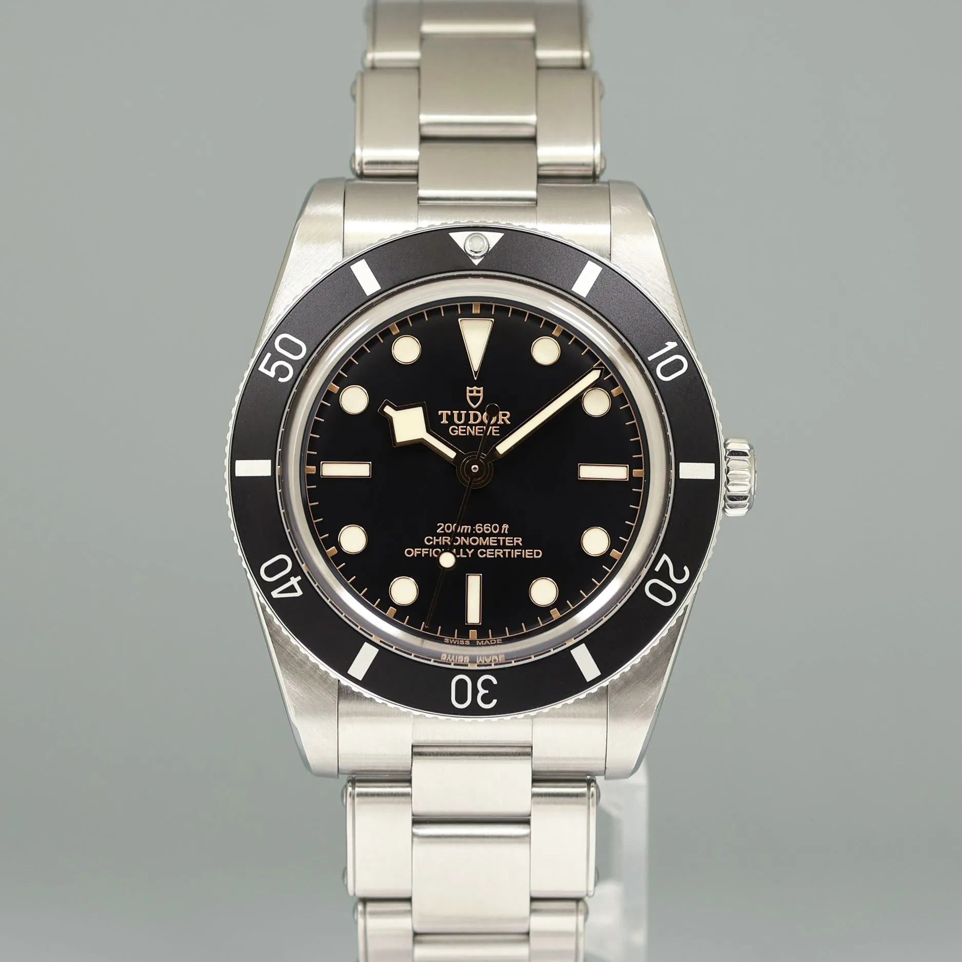 2023 NEW PAPERS Tudor Black Bay 54 Steel 37mm 79000N Black Dive Watch Box