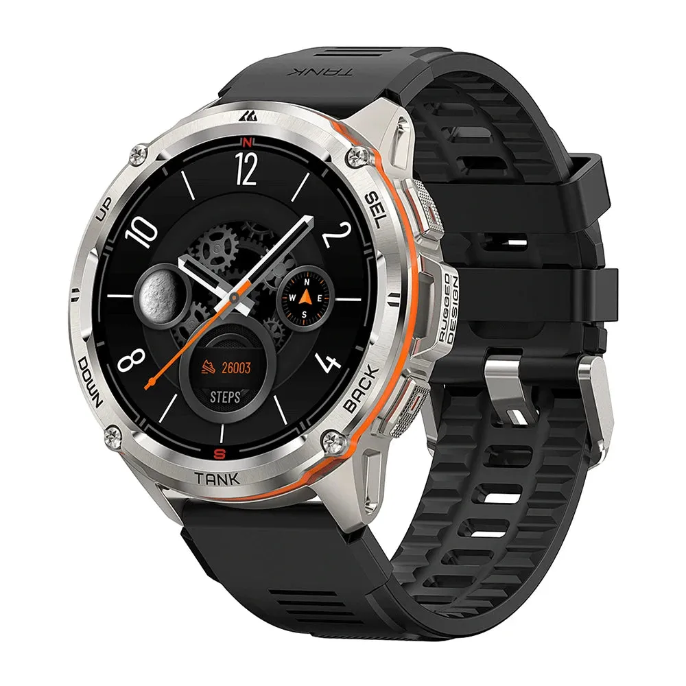2024 Original KOSPET TANK T3 Ultra GPS Smartwatch Mens Rugged Smart Watches Women Military Electronic Waterproof Digital Watch