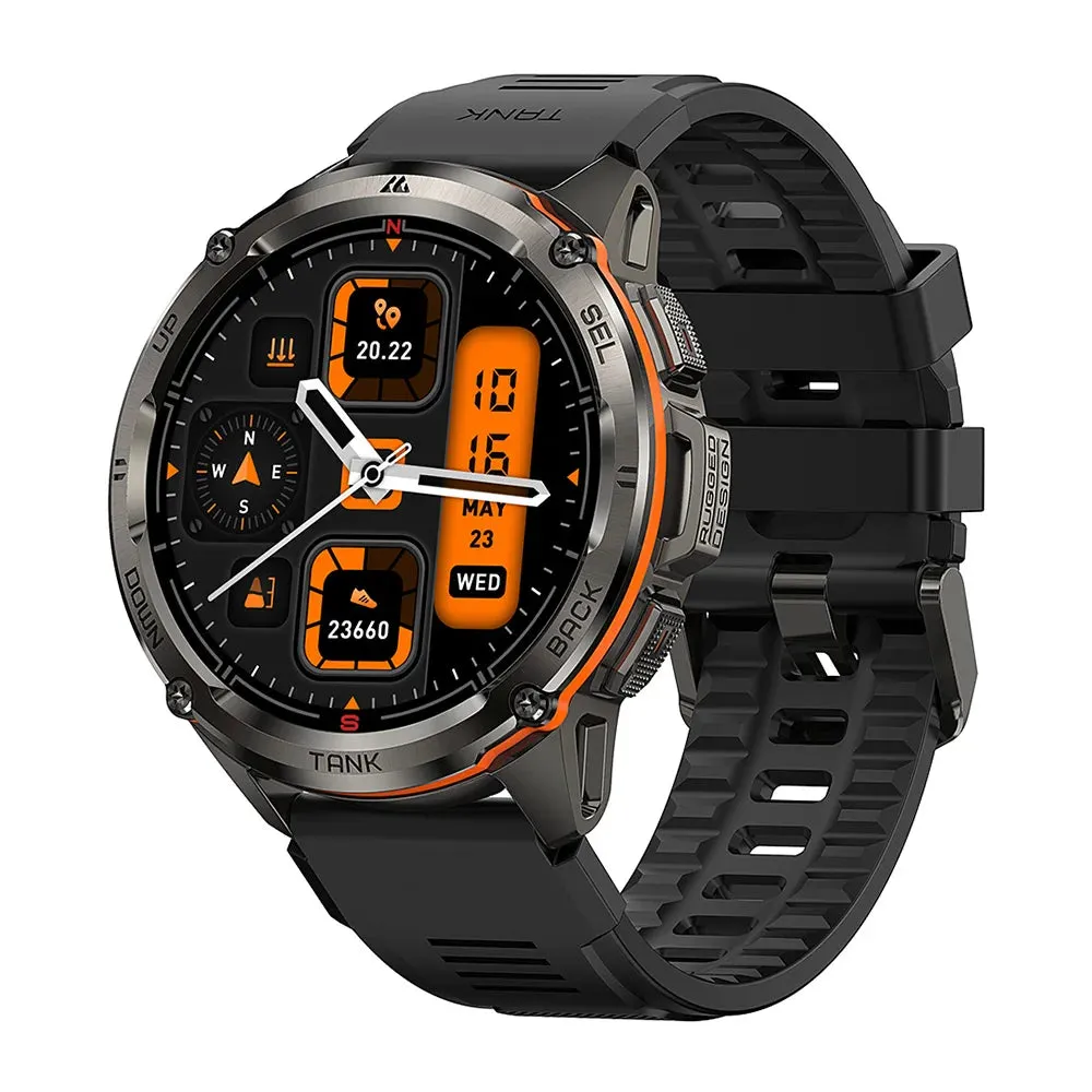 2024 Original KOSPET TANK T3 Ultra GPS Smartwatch Mens Rugged Smart Watches Women Military Electronic Waterproof Digital Watch