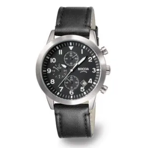 3772-01 Mens Boccia Titanium Chronograph Watch