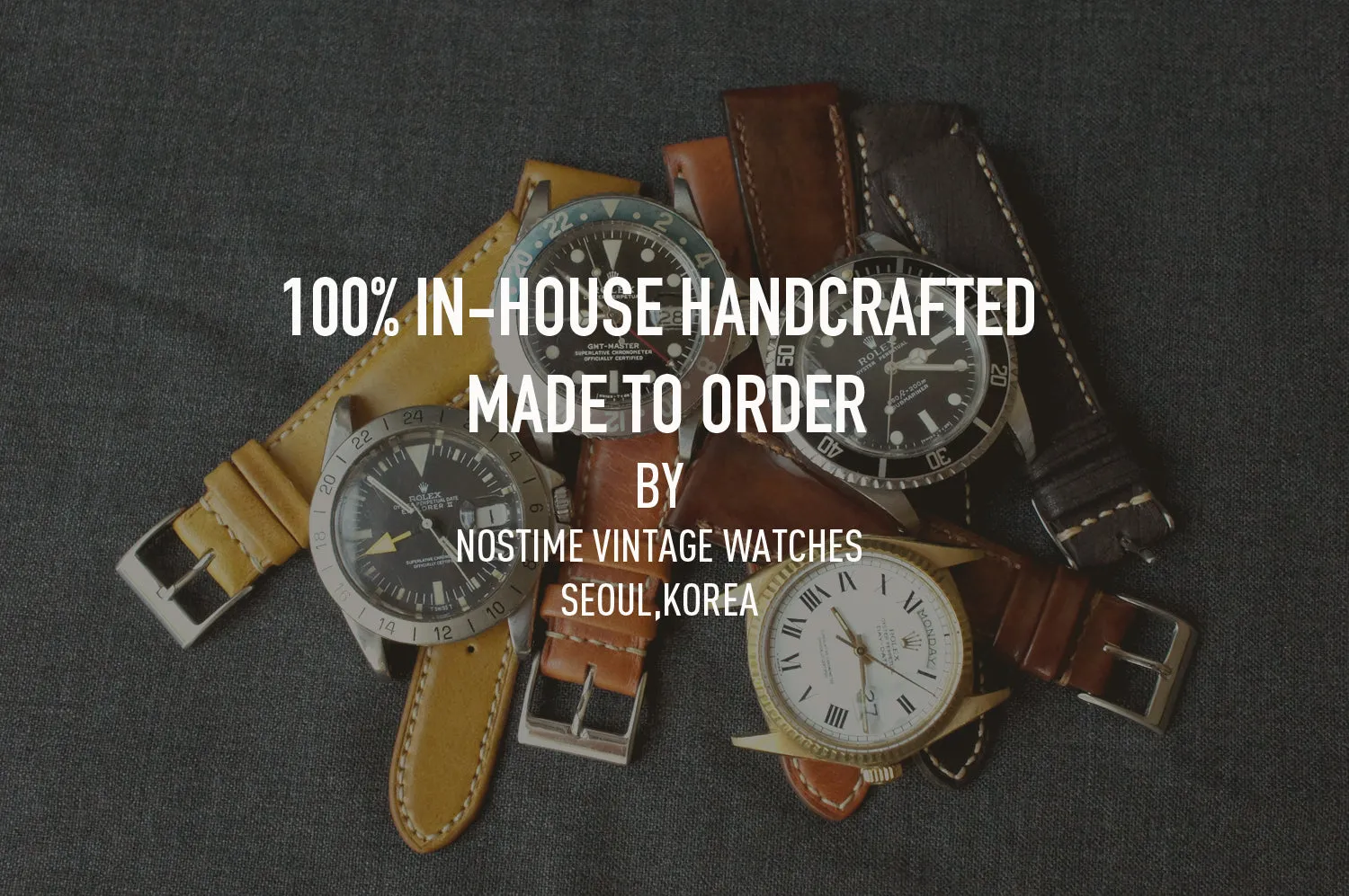ANTIQUE GLOSSY BROWN CUSTOM MADE STRAP