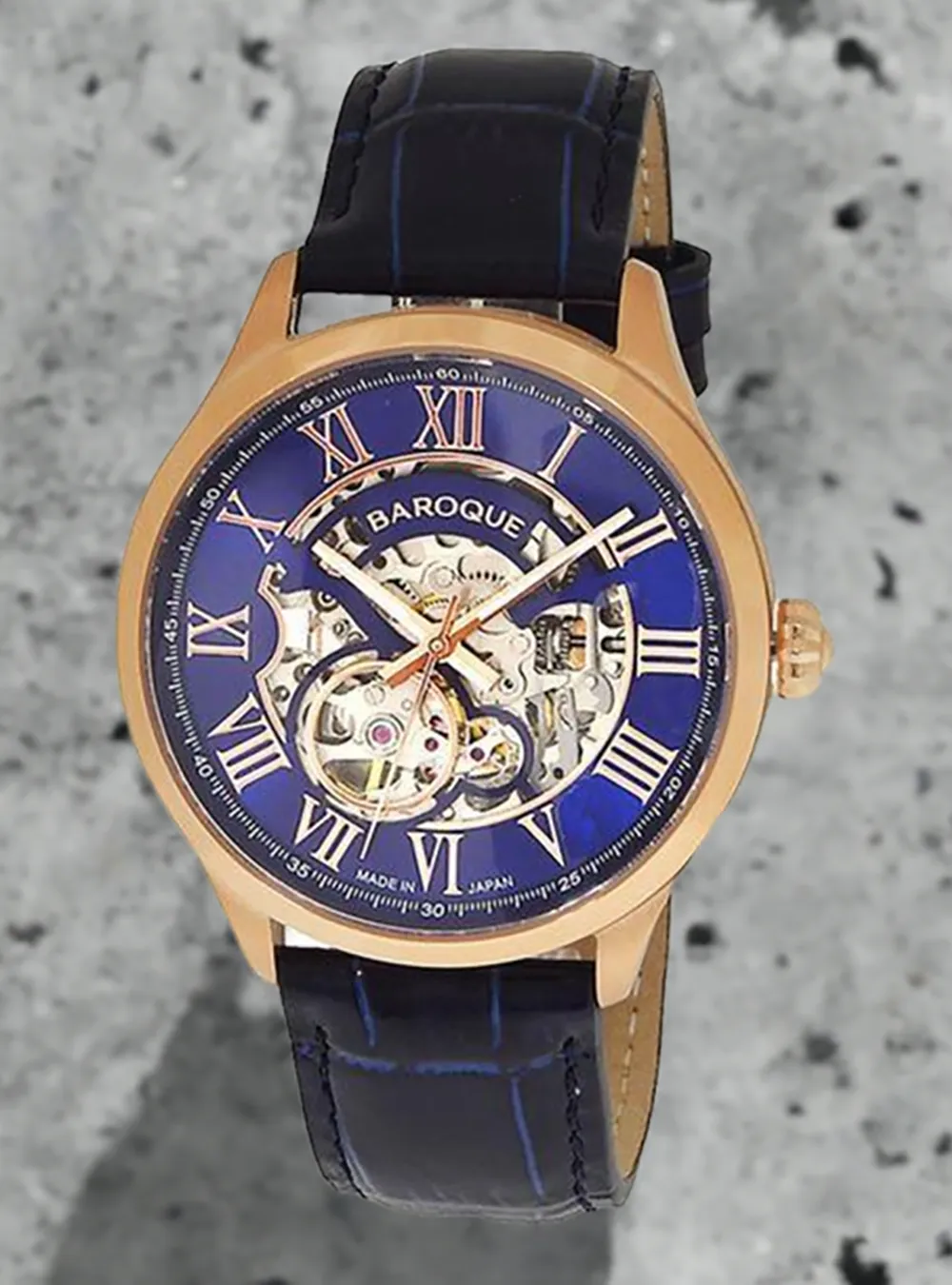 BAROQUE WATCH BA2006RG-03NV MADE IN JAPAN
