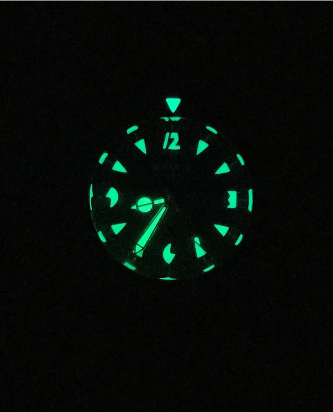 Benarus Moray Watch 38 bronze brushed teal C3 lume