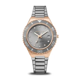 BERING Classic Polished/Brushed Rose Gold 36mm Women's Watch 18936-769