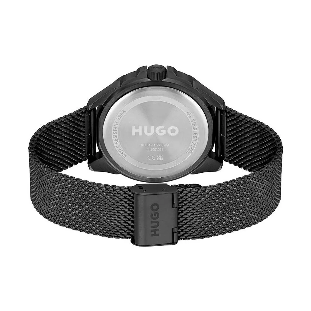Black Stainless Steel Watch