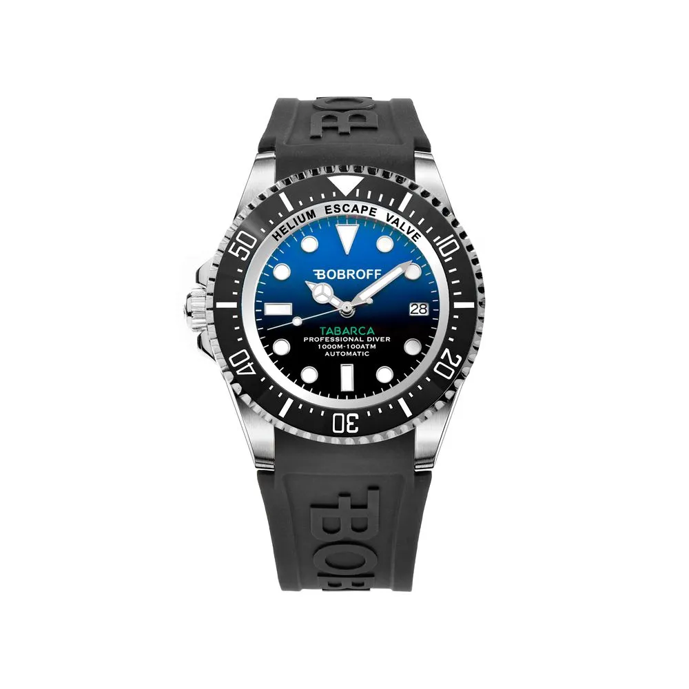 Bobroff Black Synthetic Watch
