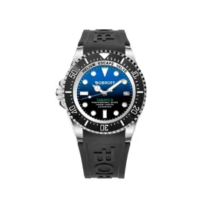 Bobroff Black Synthetic Watch