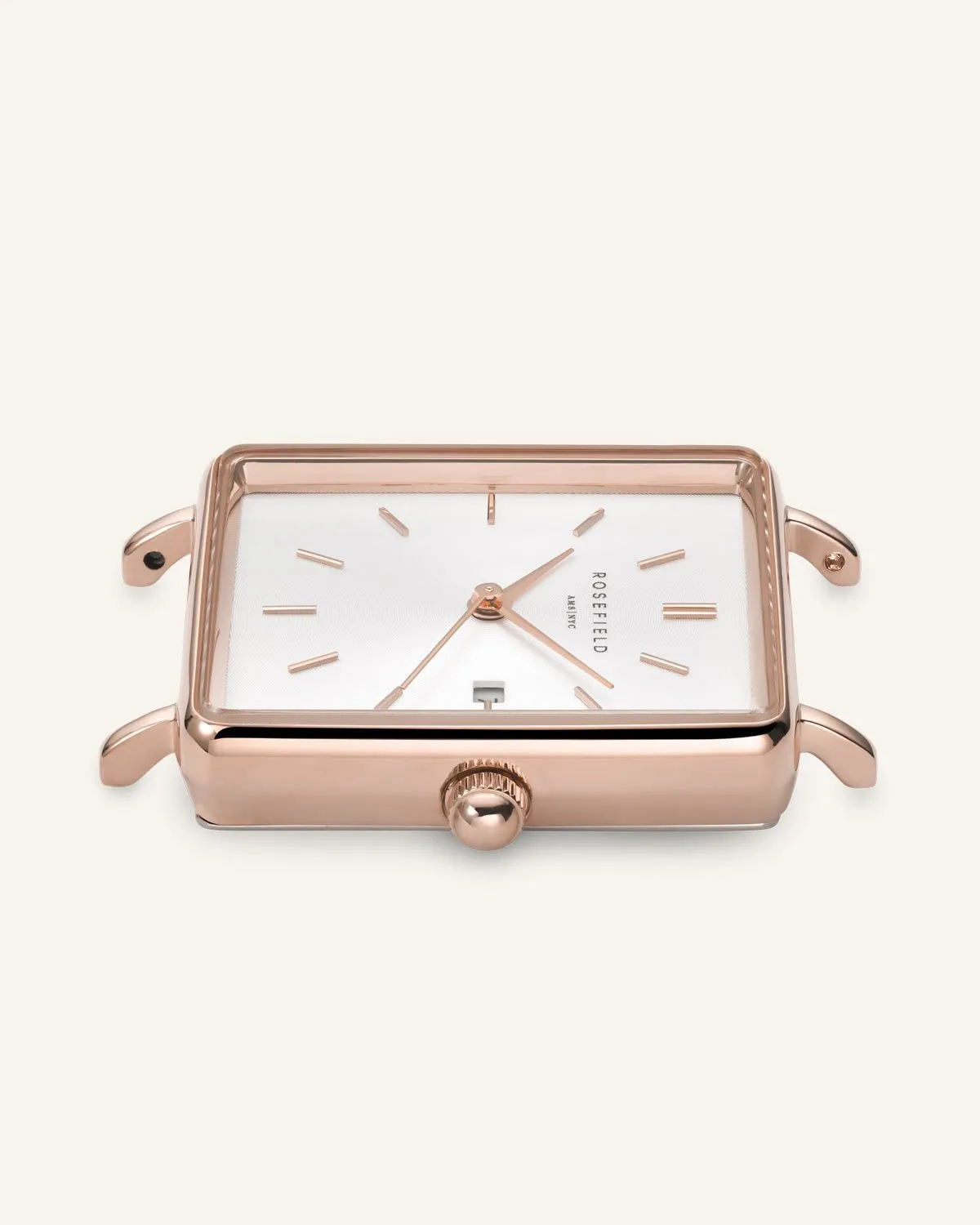 Boxy Cool Grey Rose Gold